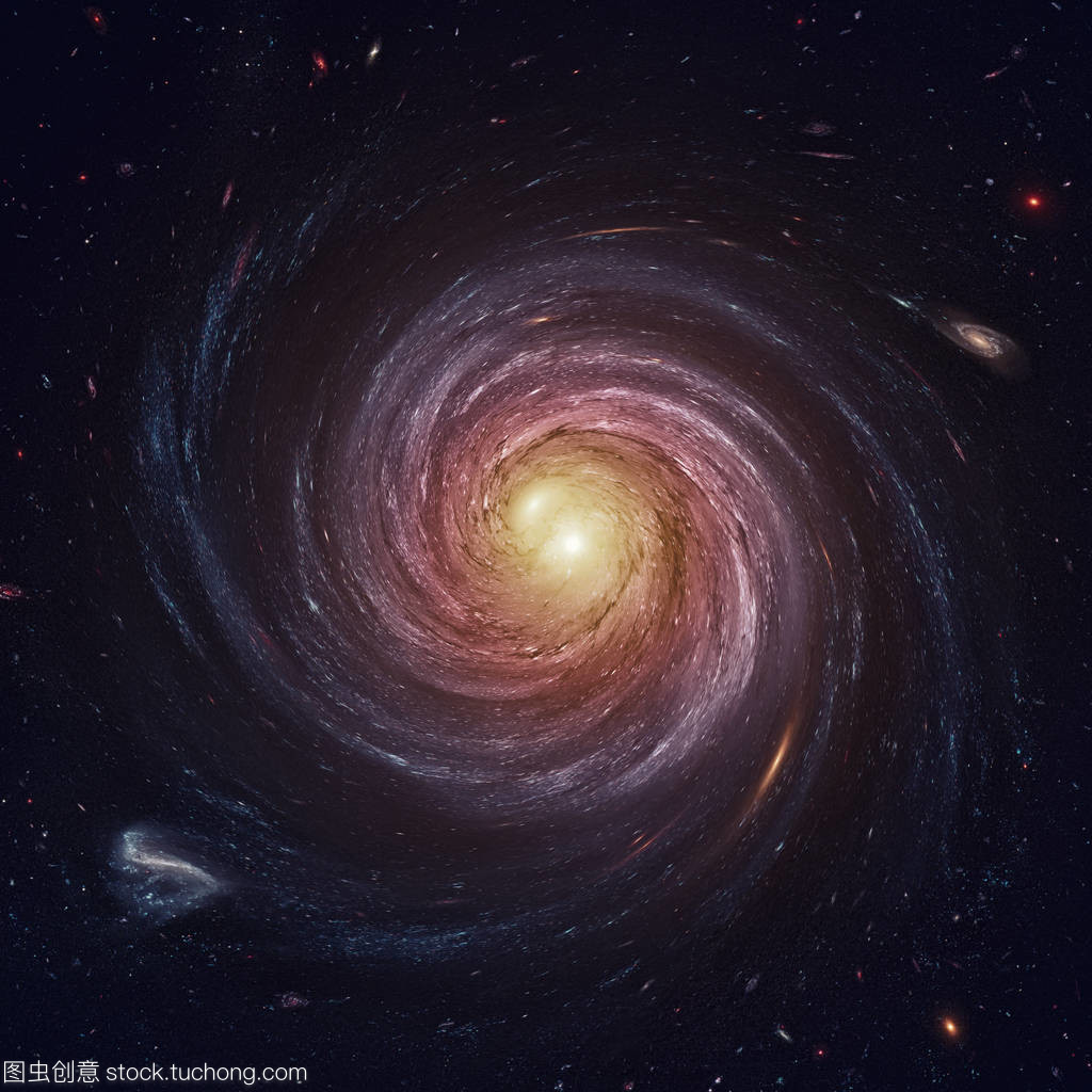 在太空中的黑洞